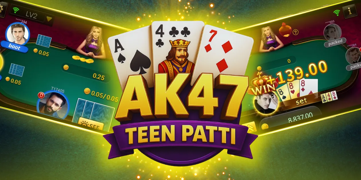 AK47 Teen Patti Review: The Ultimate Wild Card Game